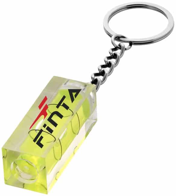 spirit level keyring