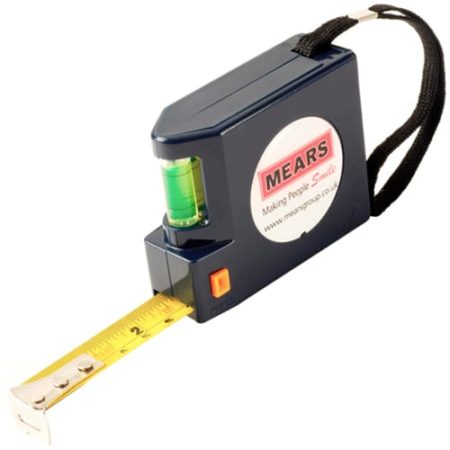 5m spirit level tape measure new 450x450 - Spirit Level Tape Measures