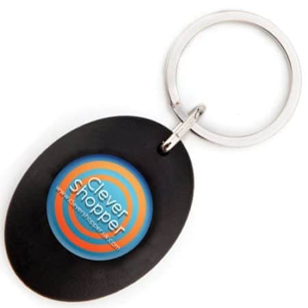 Carro Trolley Coin Keychains black new 450x450 - Carro Trolley Keyring