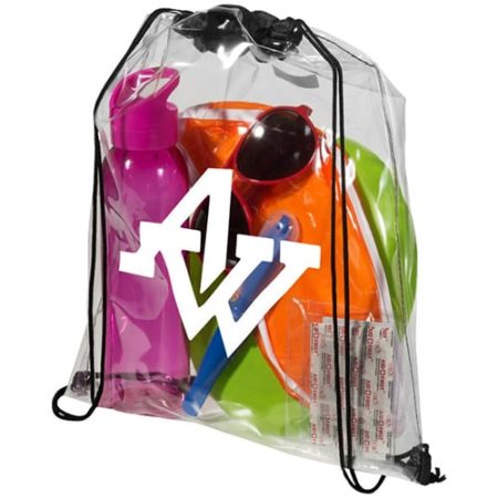 Lancaster Clear PVC Backpacks new 450x450 - Clear PVC Drawstring Rucksacks