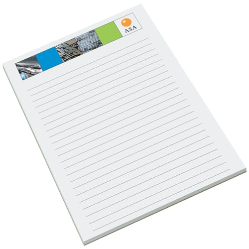 A5 Advertising Note Pad - Adgiftdiscounts Personalised Gifts