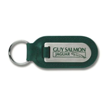 large cigar shaped medallion leather key fob 119 1 450x450 - Large Cigar Shaped Medallion Leather Keyfob