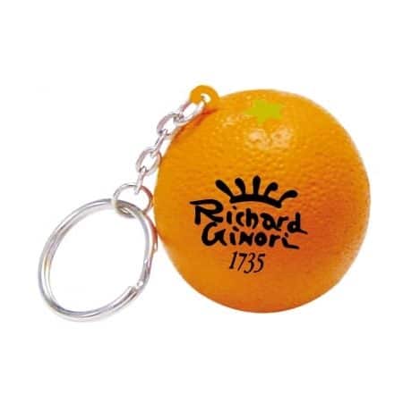 s0052 orange keyring v1 450x442 - Orange Stress Toy Keyrings