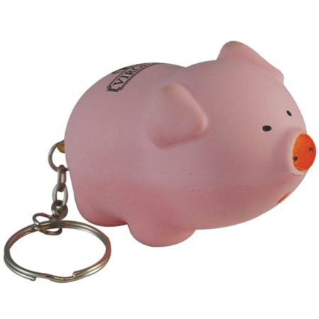 s0155a 08 pig keyring v1 450x450 - Pig Stress Toy Keyrings