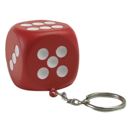 s1059 02 dice keyring v1 450x450 - Dice Stress Toy Keyrings