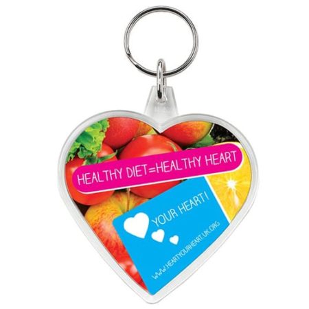 shaped plastic keyrings heart new 450x450 - Heart Shaped Acrylic Keyrings