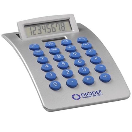 Coloured Button Calculators blue 450x450 - Arch Desk Calculator