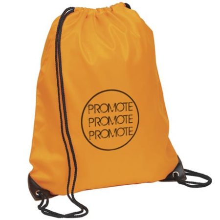 promotional drawstring rucksack orange3 450x450 - Promo Drawstring Rucksacks