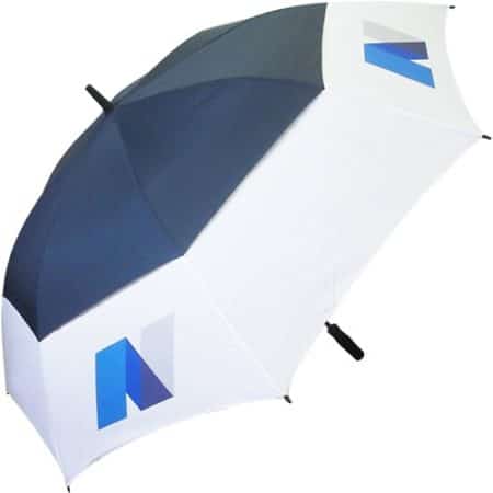 Tour Vented Umbrellas bluewhite new 450x450 - Automatic Tour Vented Umbrella