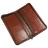 Darwin PU Zipped Travel Wallets Brown Open TM 2017 100x100 - PU Zipped Travel Wallet