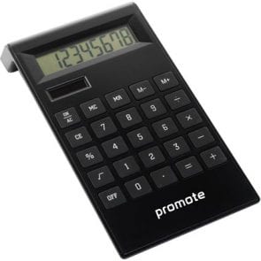 Dual Powered Desk Calculators Black Branded TM  295x295 - Dual Power Desk Calculator