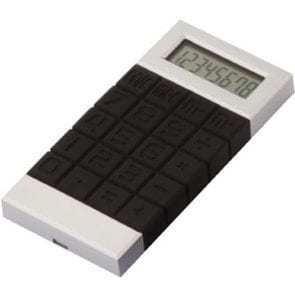 Rubber Button Calculators Black TM  295x295 - Rubber Button Calculator