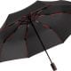 5483 anthrazit rot innen 80x80 - FARE Style AC mini Umbrellas