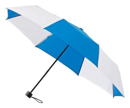6DUO standard blue26white 450x374 - DuoMini Umbrellas