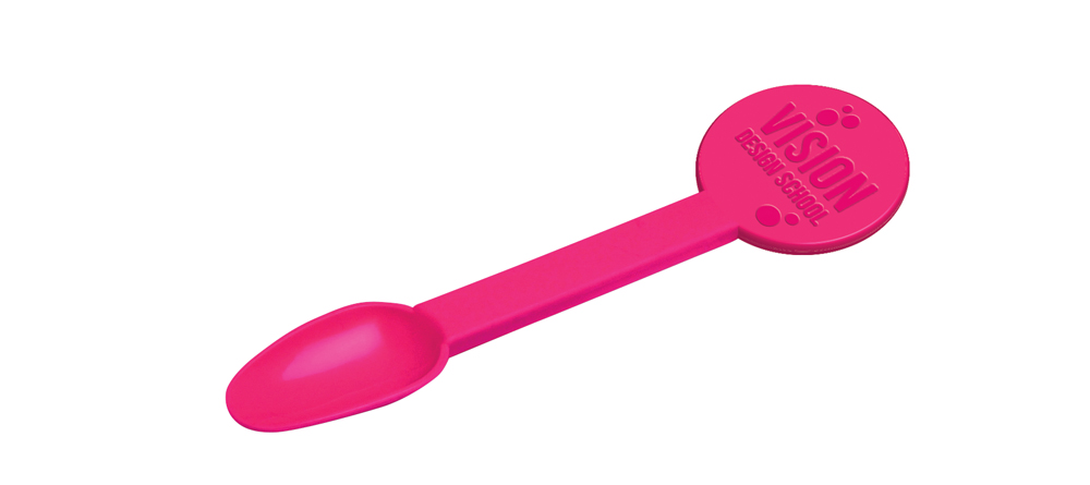 9852 pink - Shaped Spoon