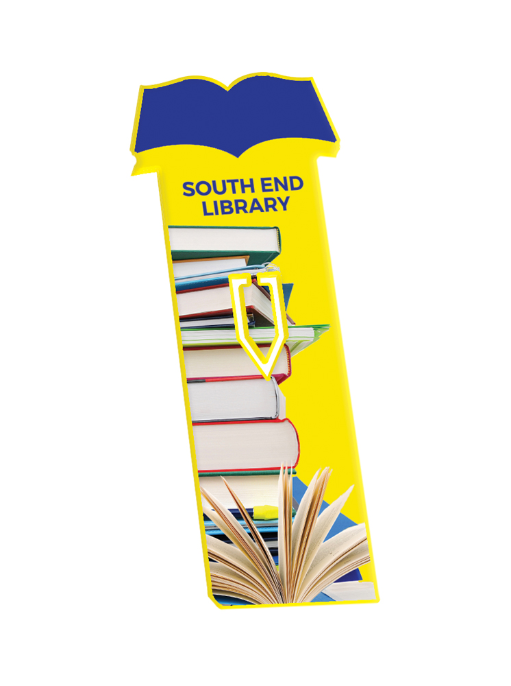 9930 yellow - Shaped Bookmark