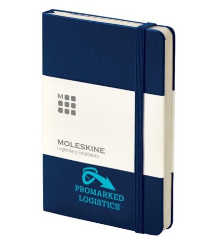 MM710 dark blue 1 450x498 - Classic Pocket Hard Cover Notebook - Ruled