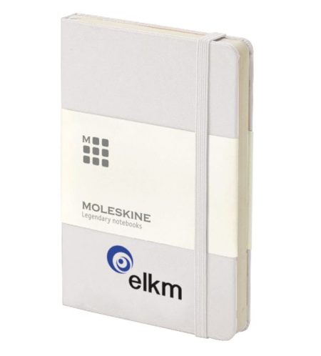 MM710 white 1 450x498 - Classic Pocket Hard Cover Notebook - Dotted