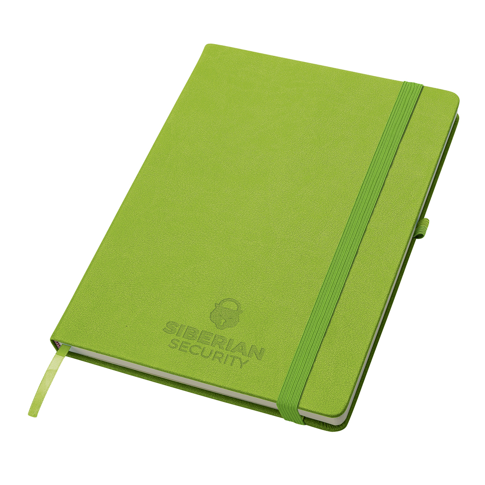 PA1801 lime - Personalised Rivista Notebook Large