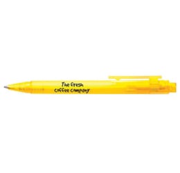 PE7135F yellow 1 1 - Frosted Calypso Ballpen