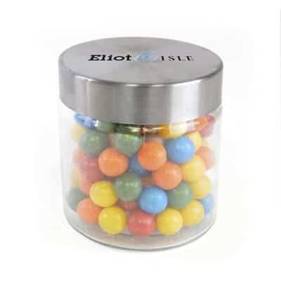 XF008014 - Small Glass Jar/Gum Balls