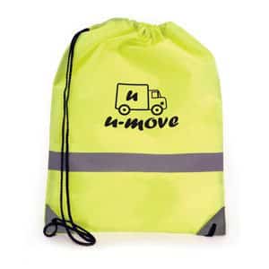 Yellow Celsius Drawstring Bag