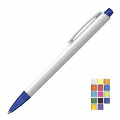 TPC552303 - Zeno Hi-Gloss Transparent Ball Pen