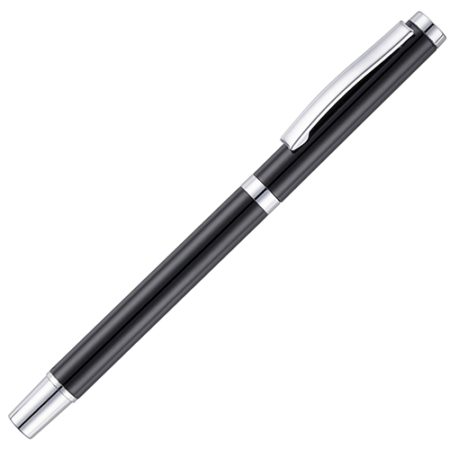 TPC732001BK TRAVIS GLOSS ROLLER BLACK ANGLE 450x450 - Travis Gloss Roller Ball Pen