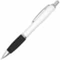 TPCPN0052BK SHANGHAI WHITE BLACK 120x120 - Shanghai White Ball Pen