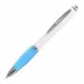 TPCPN0052LBL Shanghai white light blue grip 120x120 - Shanghai White Ball Pen