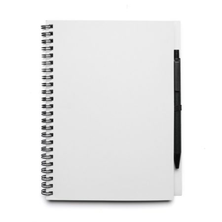QS0253WH 450x450 - A5 Intimo Recycled Notebook and Pen.