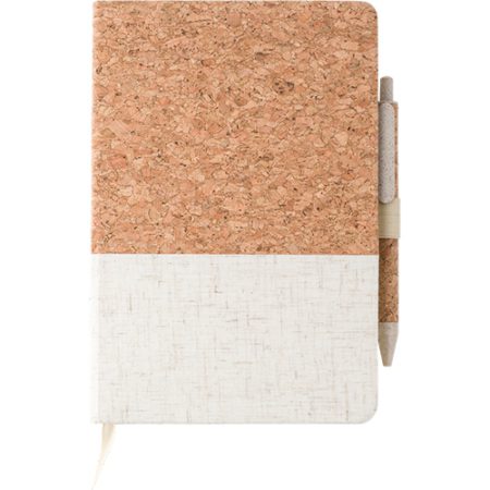 Untitled 1 296 450x450 - Cork and linen notebook (approx. A5)