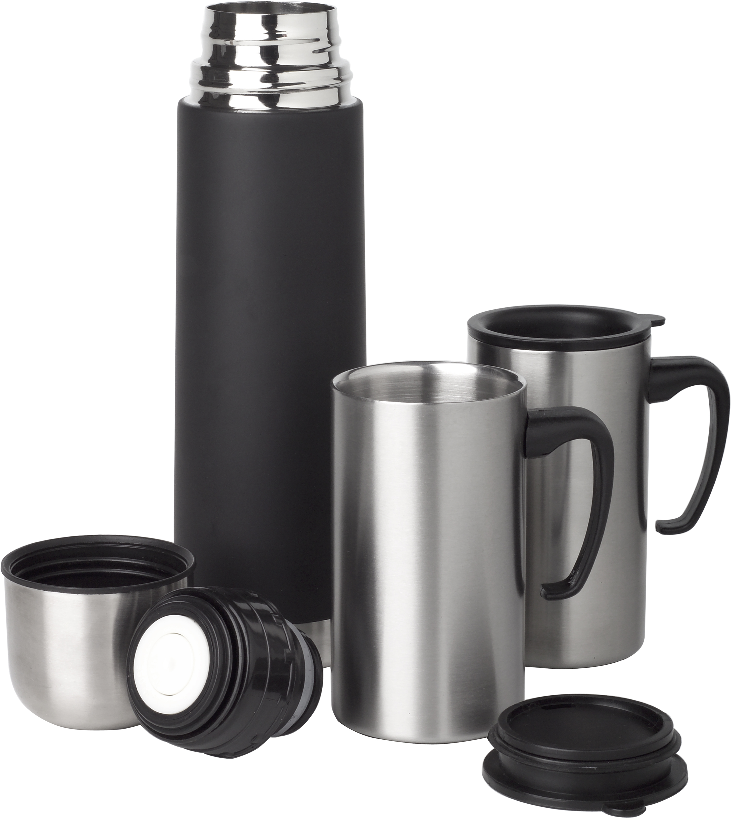 004678 009999999 3d090 ovr pro01 fal - Steel thermos set