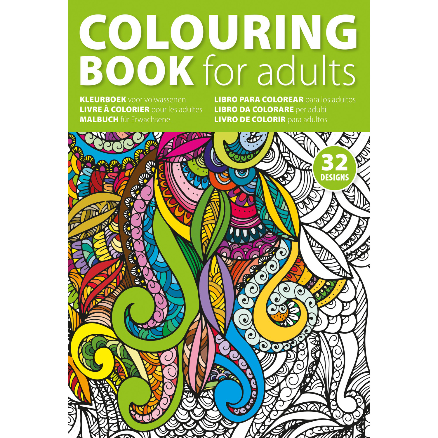 004908 009999999 2d090 frt pro01 fal - Adult's colouring book