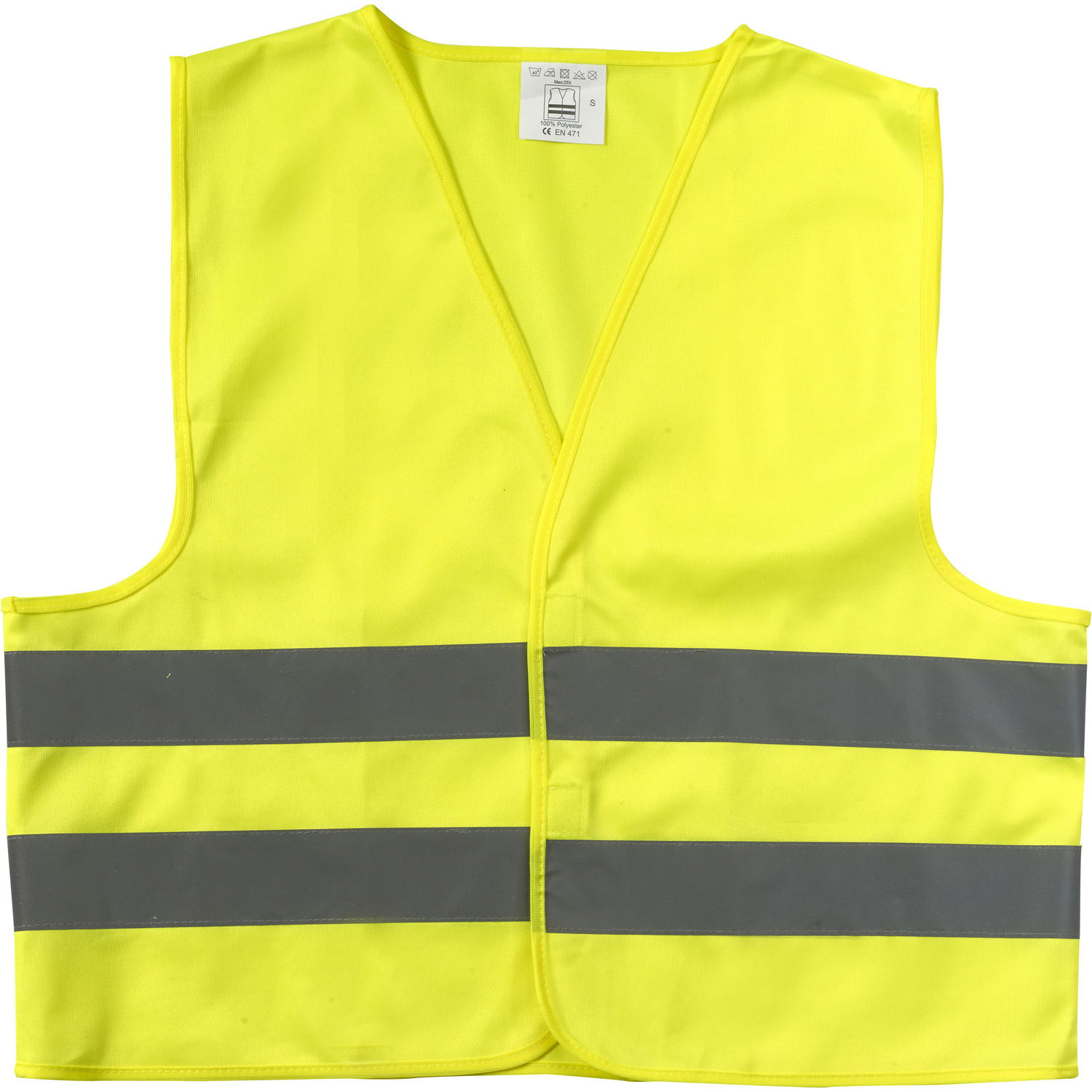 006542 006999999 2d090 frt pro01 fal - High visibility safety jacket polyester (75D)