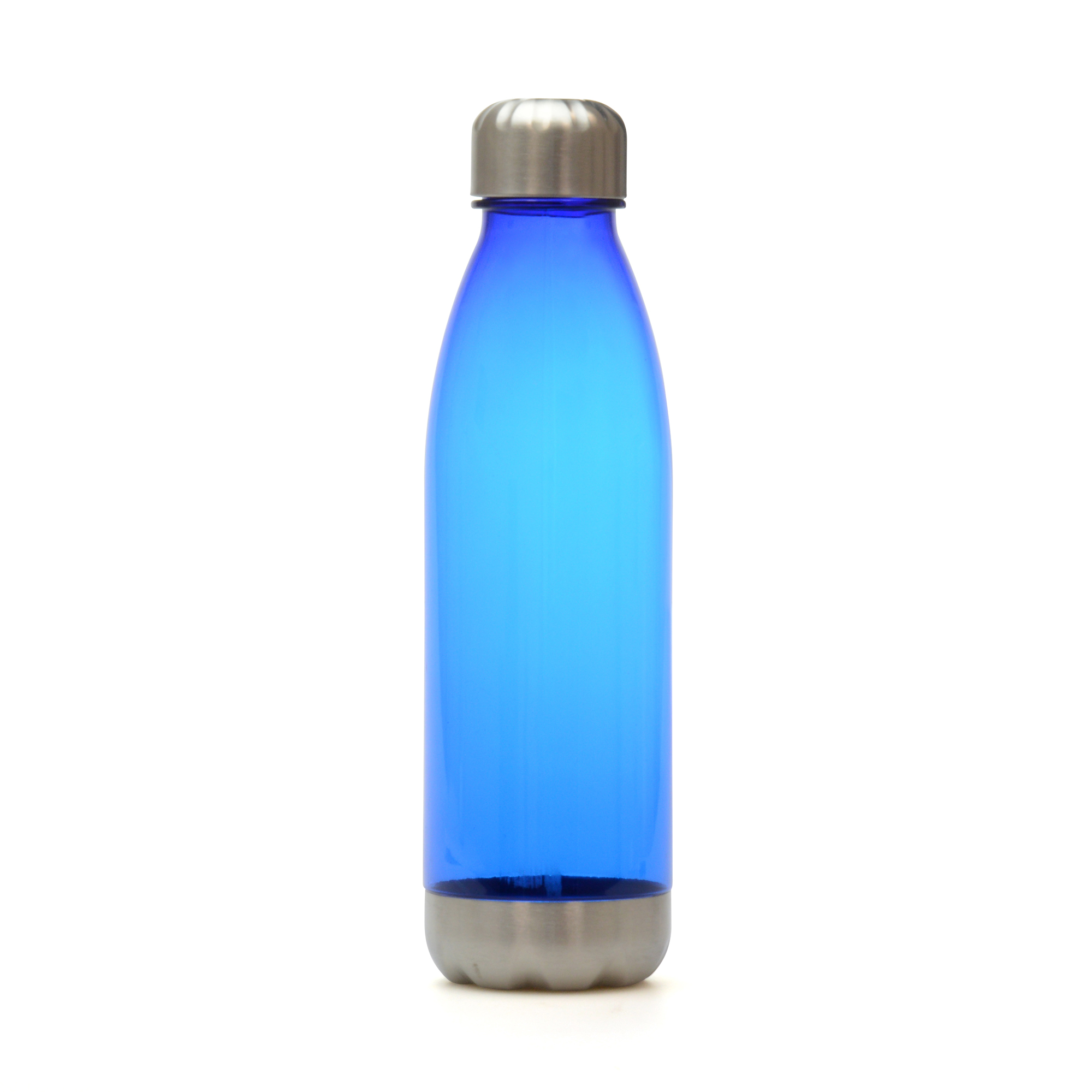 MG9133BL - REVIVE 650ml RPET AND RECYLCED STAINLESS STEEL DRINKS BOTTLE