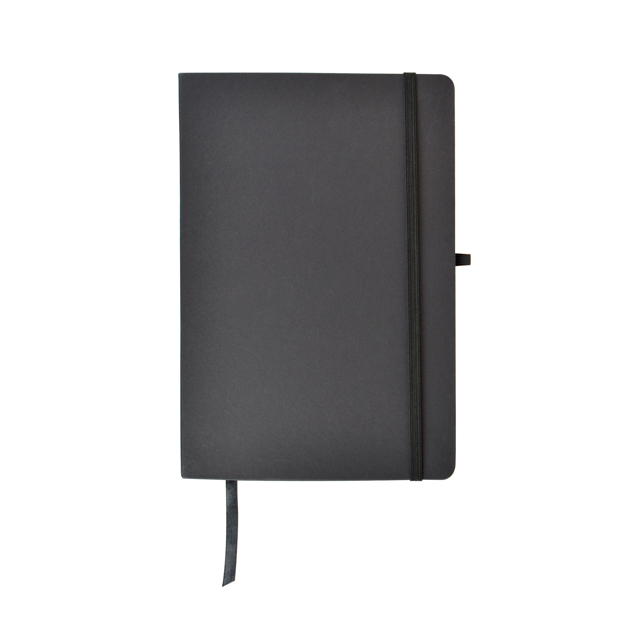 QS0645BK - A5 Black Nebraska Recycled Notebook