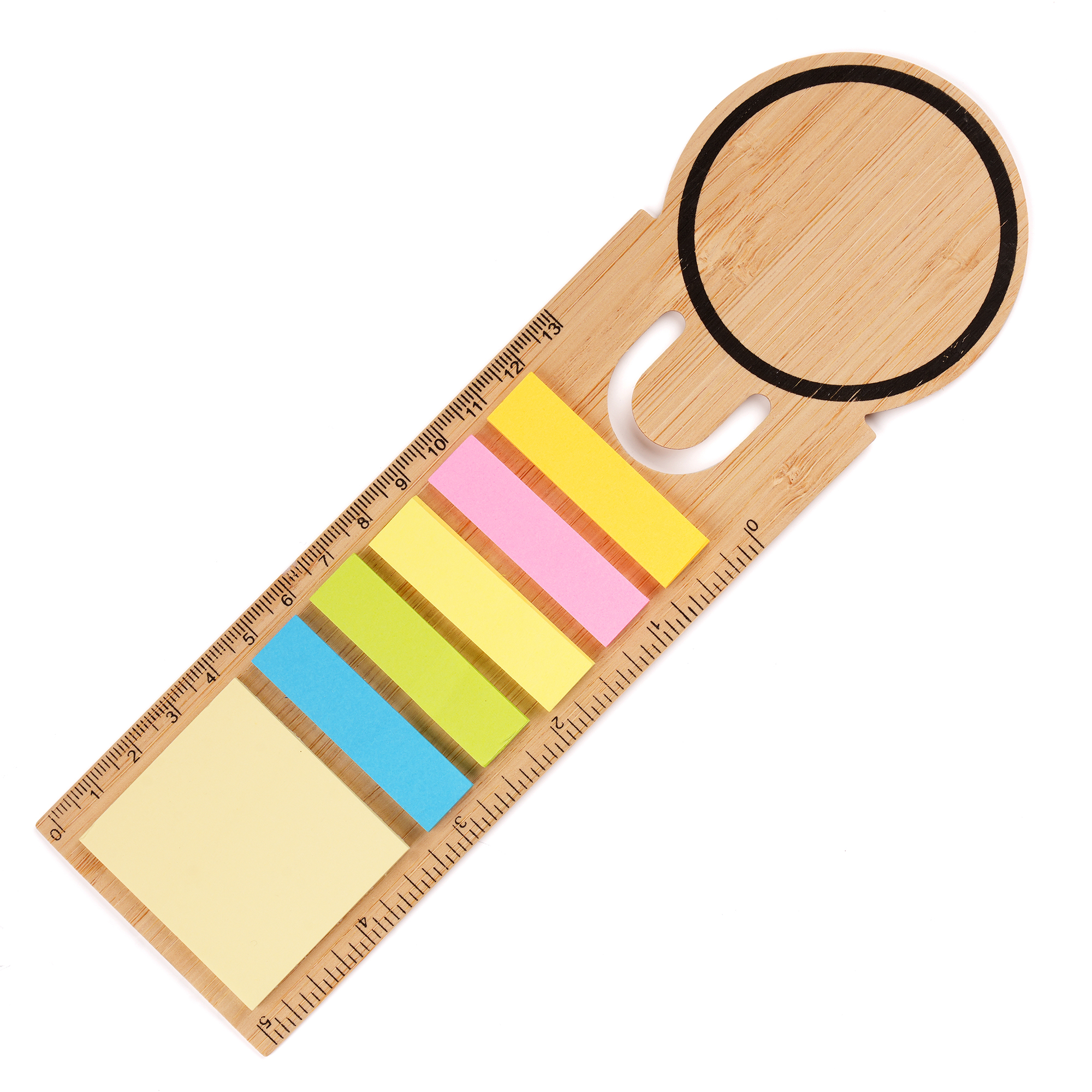 SS1100NT - Bamboo Sticky Note Bookmark