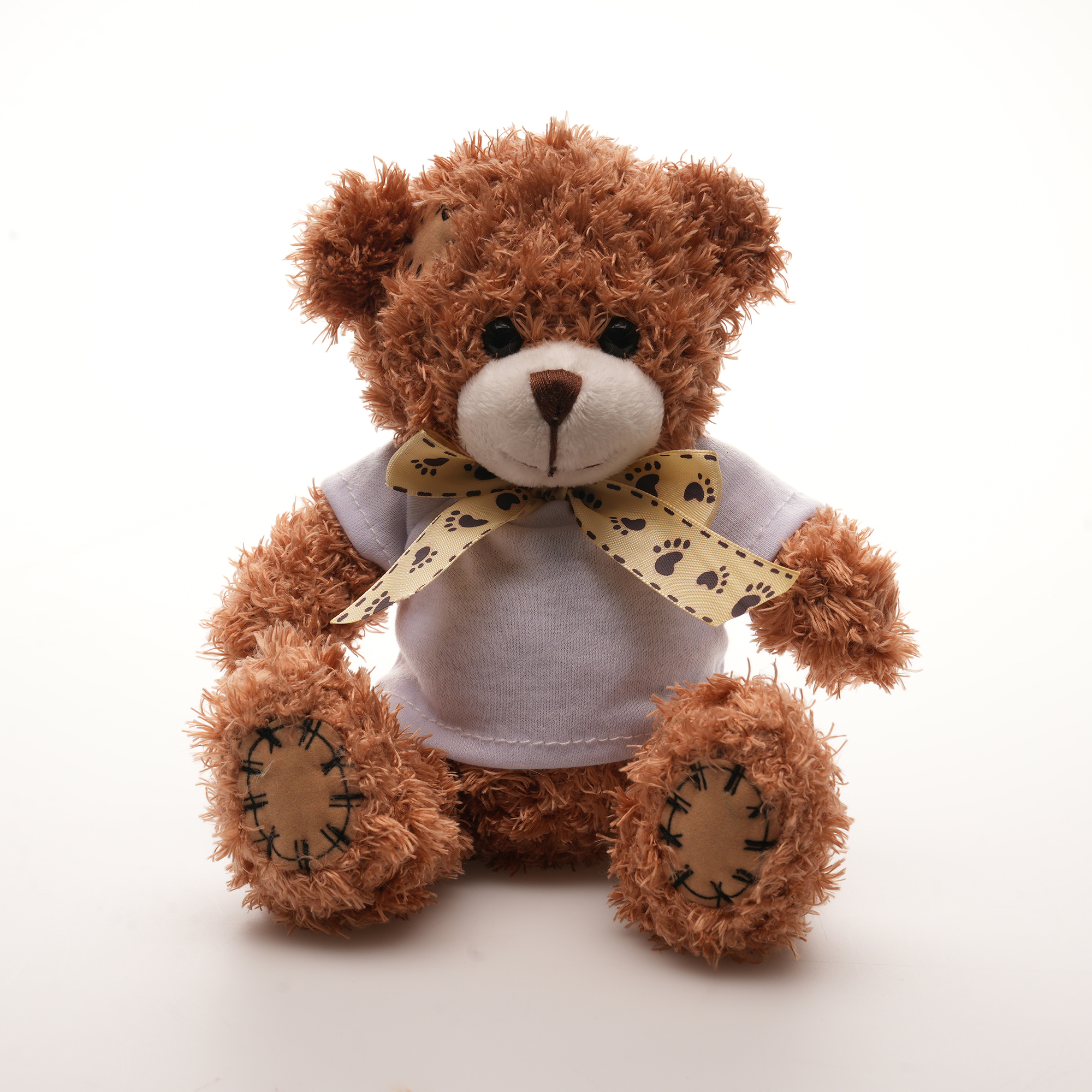 TB0003 2 - Patched Paw 18cm Teddy Bear