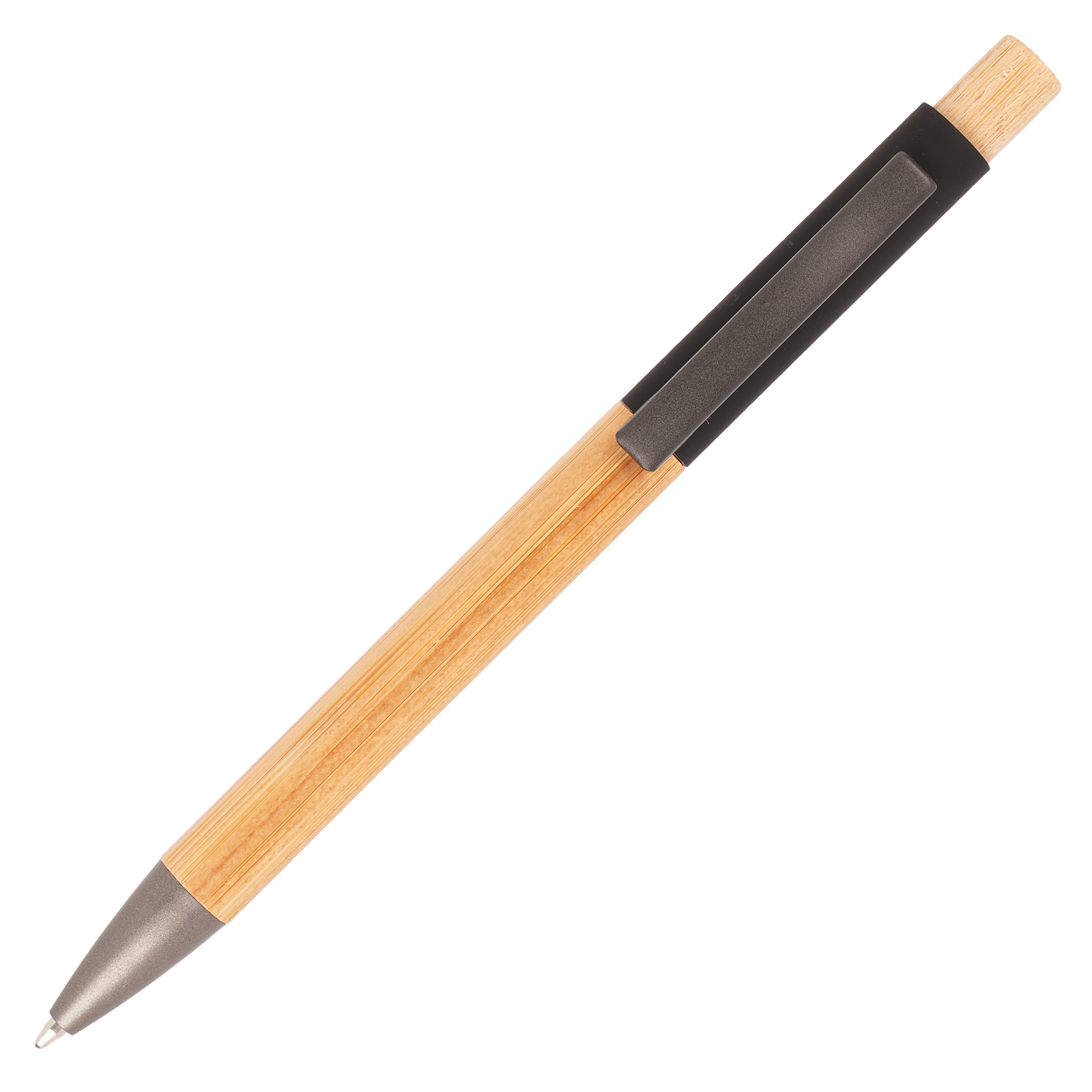 TPC000103BK - Arrow Bamboo Ball Pen