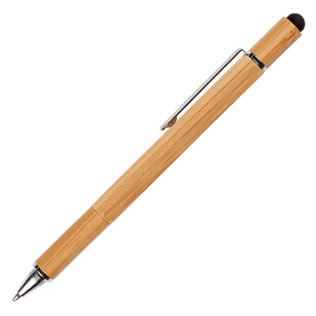 TPC690102BK 2 450x450 - Systemo Bamboo 6-in-1 Ball Pen