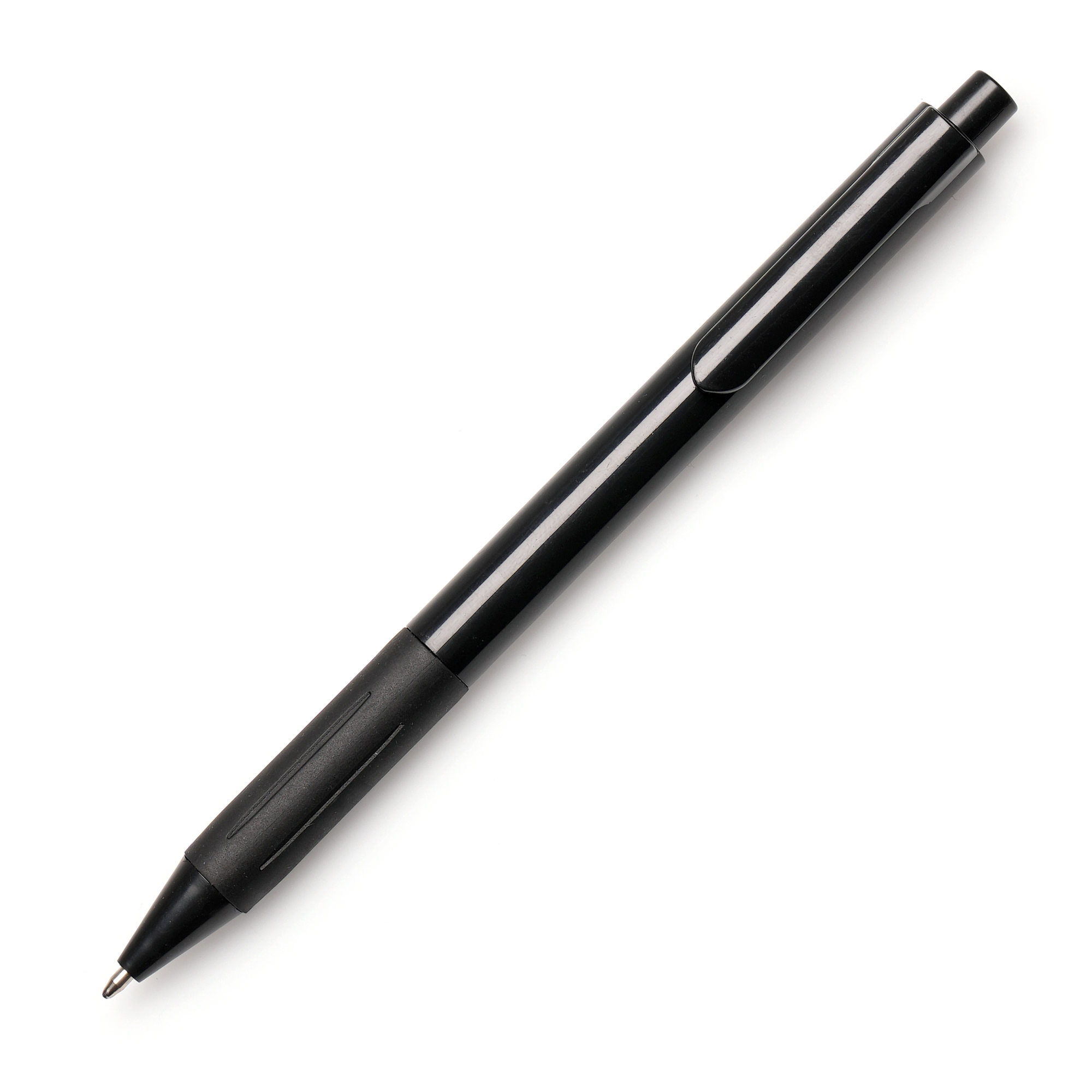 TPC981402BK - Cayman Grip Ball Pen (Solid)