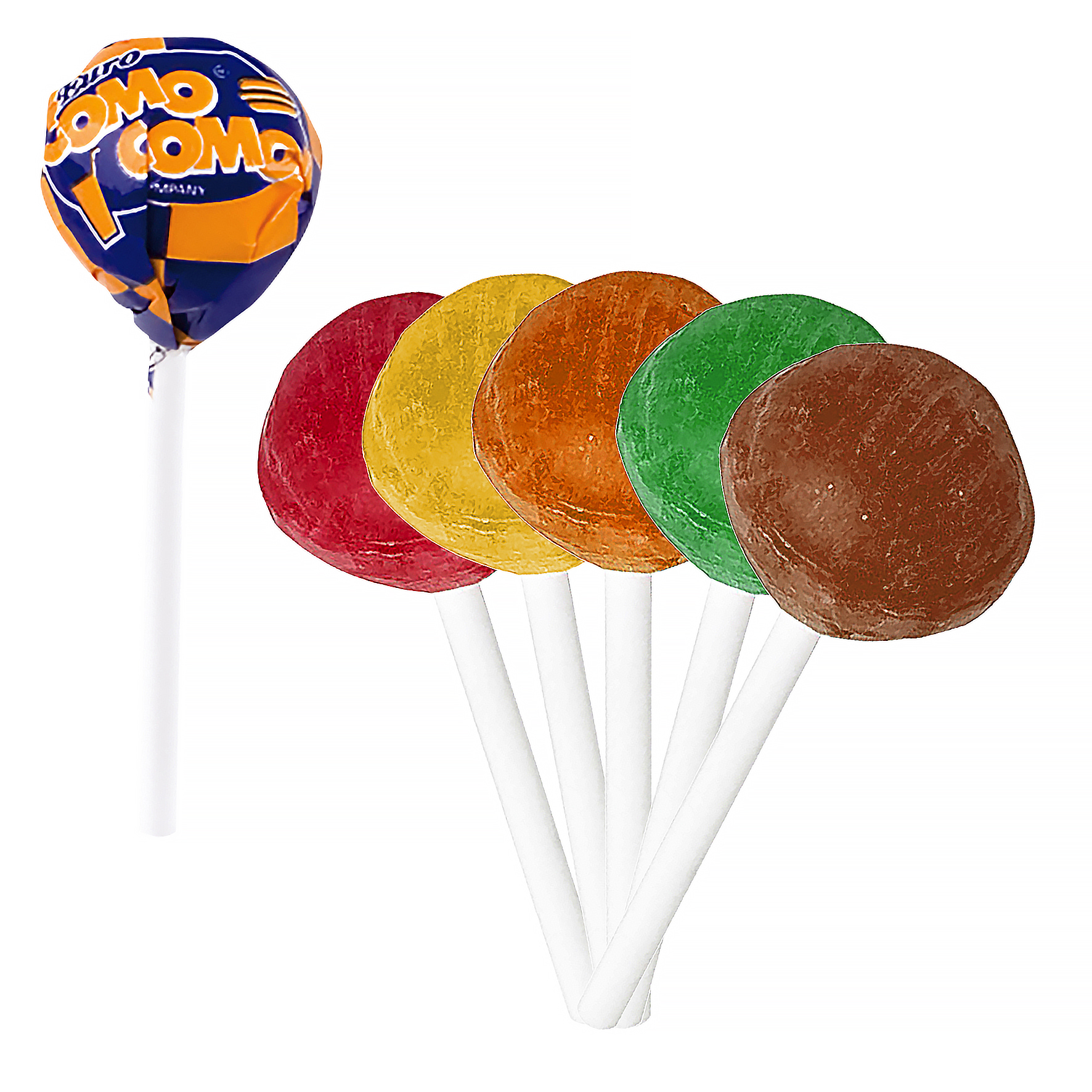 c 0040 00 09 - Classic flavoured ball lollipop (sugar free)