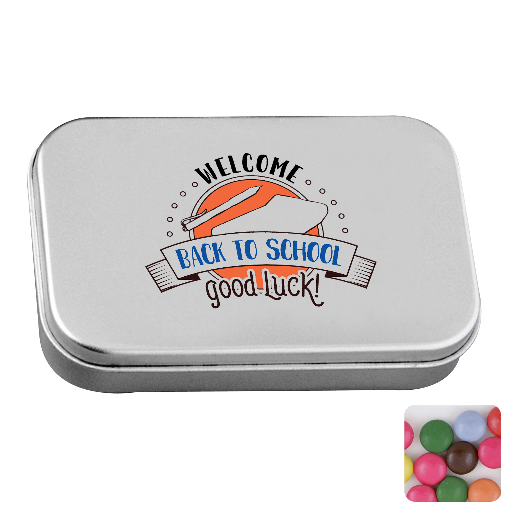 c 0101ch 32 09 - Large hinged tin with choco's