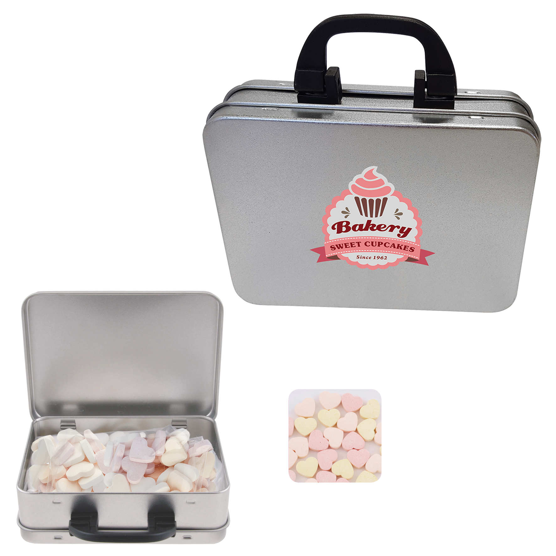 c 0110sh 32 09 - Heart tin with fruit heart sweets