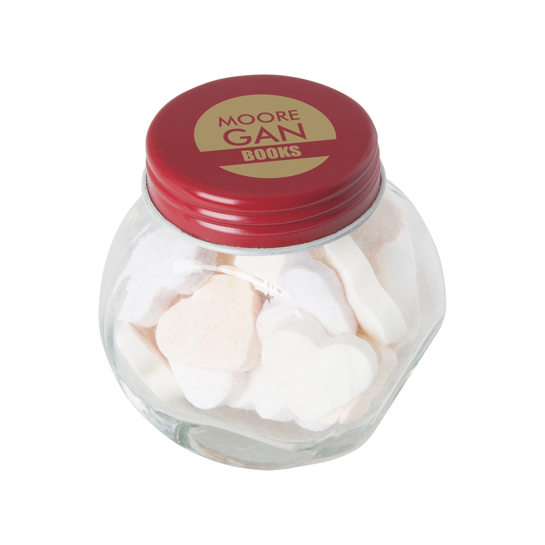 c 0160dhm 08 02 - Small glass jar with mints