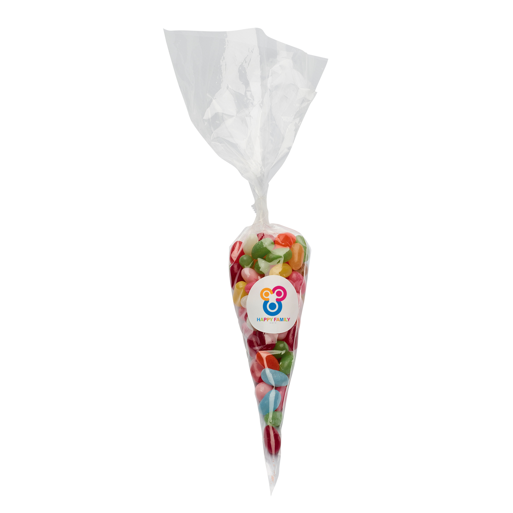 c 0605jb 00 09 - Sweet cones with jelly beans (200g)