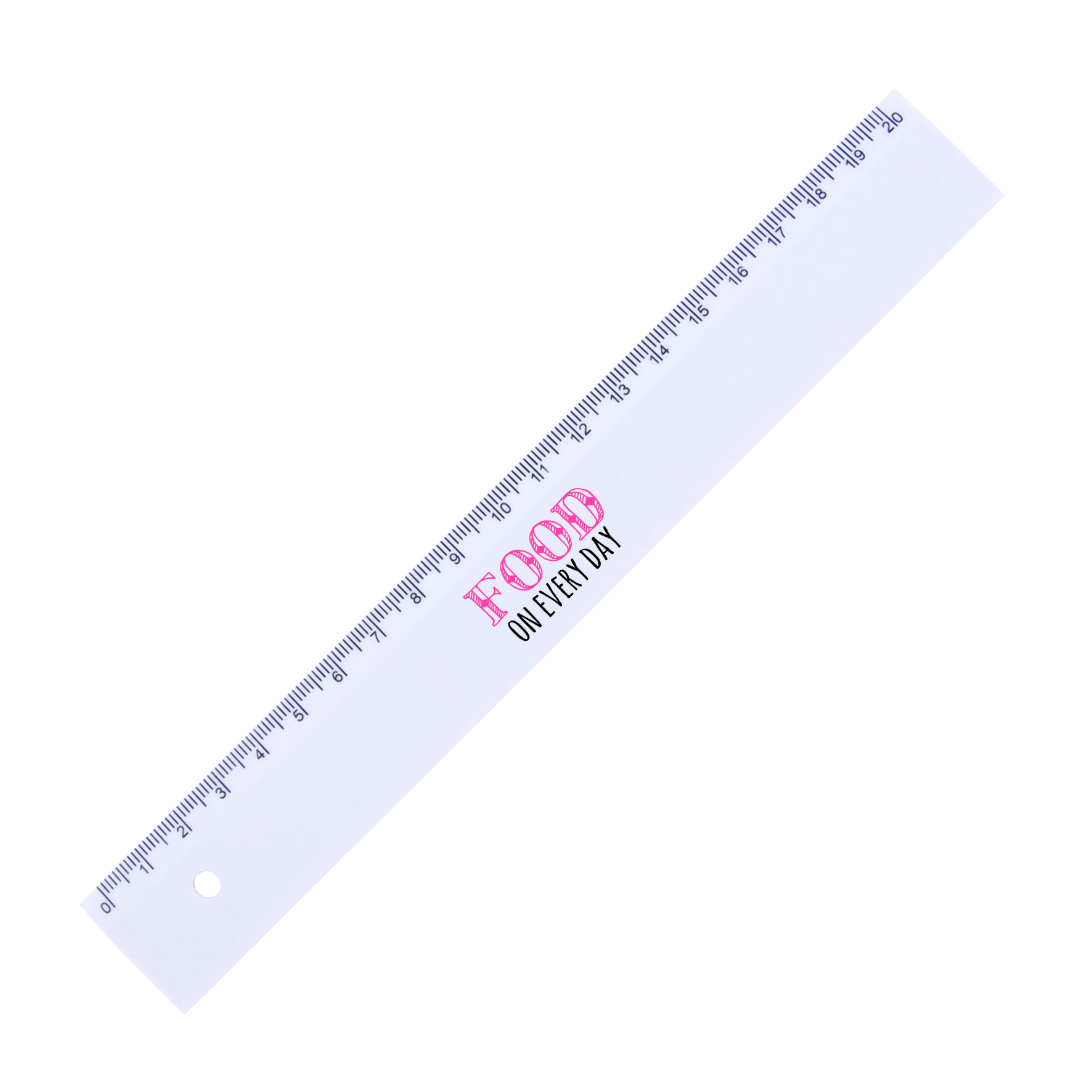 x816201 02 - Plastic ruler (20cm)