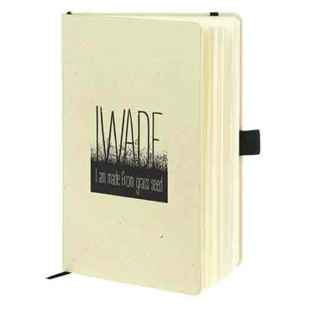 Iwade Grass Fibre Eco A5 Notebook