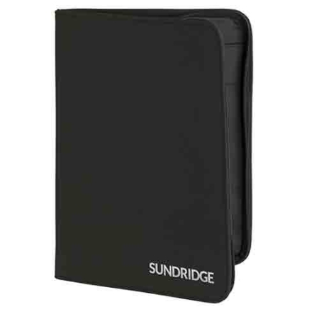 Sundridge Eco Recycled A4 Zipfolio